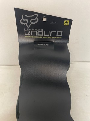 FOX LAUNCH ENDURO MTB KNEE SLEEVE SMALL MENS BLACK