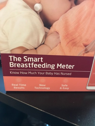 NEW MOM SENSE The Smart Breastfeeding Nursing Milk Drinking Monitor