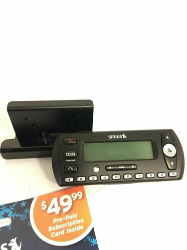 Sirius Satellite Radio Stratus Car Kit Model SV4 Pre Paid Promotion Extra