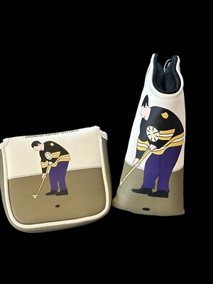 NEW ''Just Tap It In''  Putter Head Cover ~ Golf  Head Cover ~ Magnetic Closure