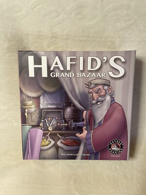 Rather Dashing Boardgame Hafid's Grand Bazaar New Open Box
