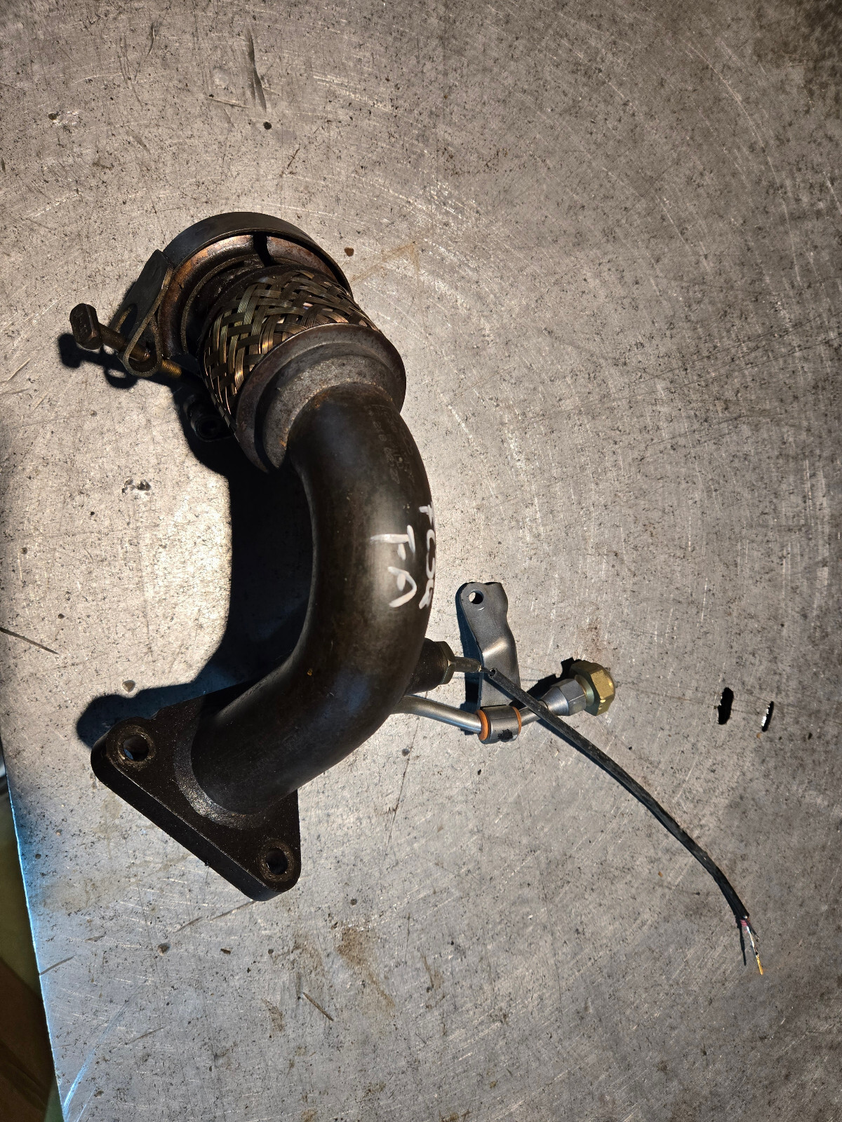 Ford part # FC3Q-9G437-FA - Exhaust Pipe - Picture 1 of 5