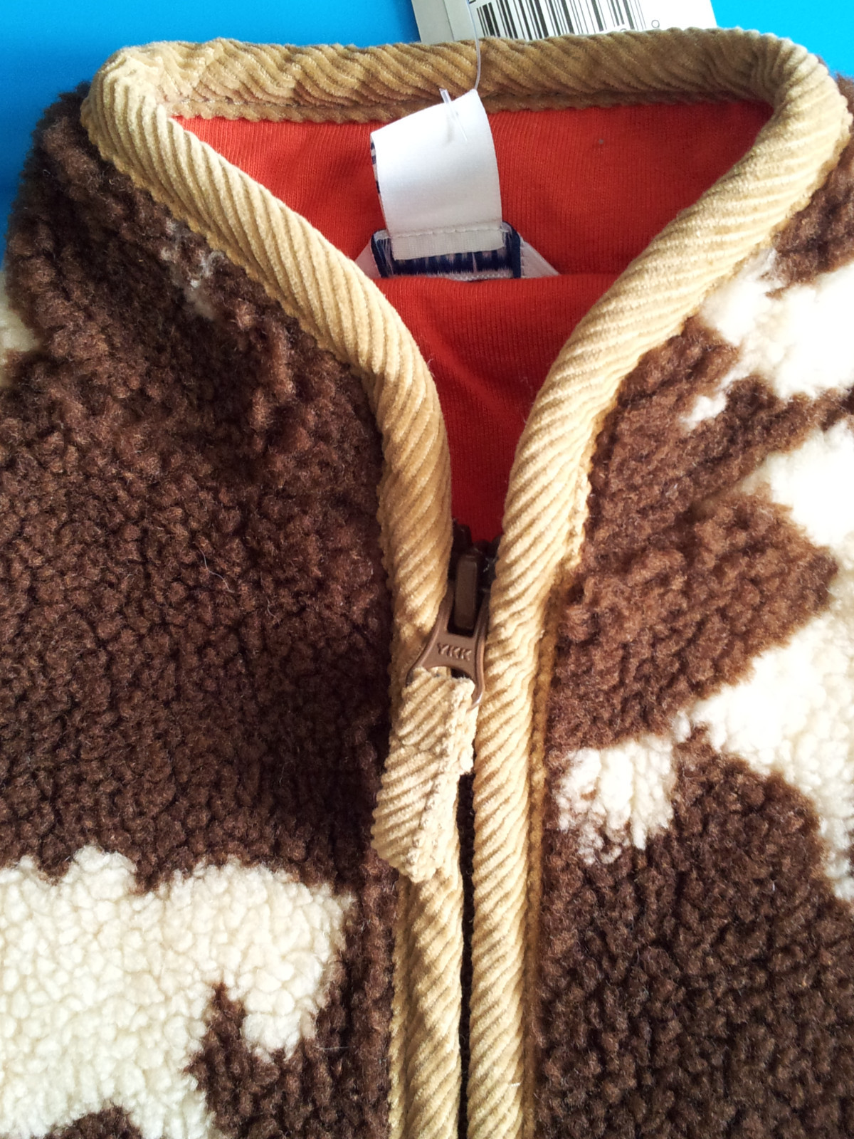 Toddler-Hartstrings-Size-18-Month-Knit-Jacket-Western-Themed-Bronco-Horse-Rider