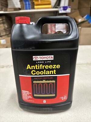 1-Gallon Toyota Engine Coolant / Antifreeze, Long Life, Red
