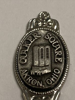 Akron Ohio  Vintage Souvenir Spoon Collectible
