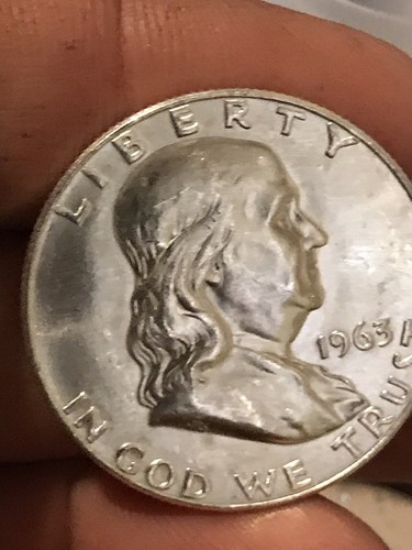 Roll of (x20) 1963 Franklin Half Dollars  90% Silver Very Nice