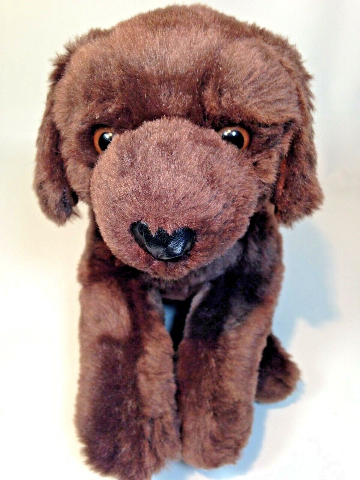 Animal Alley Chocolate Brown Lab Labrador Puppy Dog Plush Stuf...