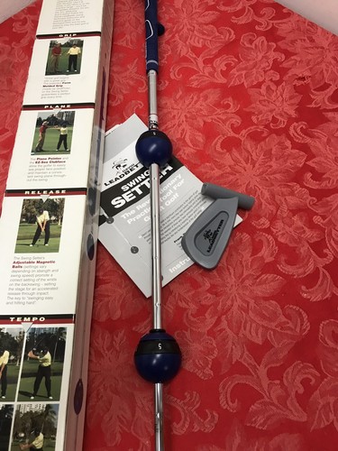 David Leadbetter Swing Setter Pro, RH, Medium -Golf Swing Training Aid, New Open