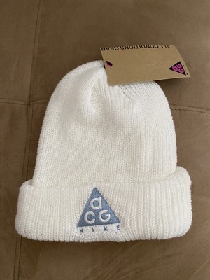 nike acg beanie white