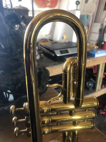 King Tempo 2 601 Vintage Trumpet With Hard Case