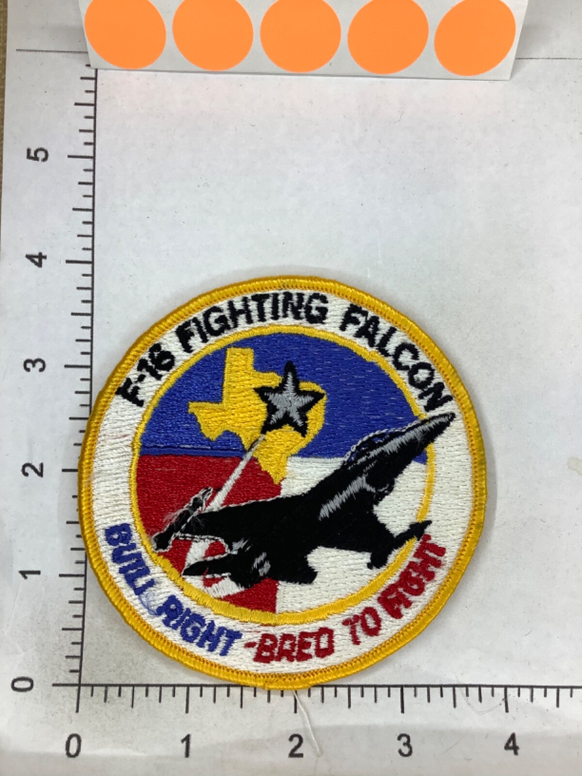 USAF TEXAS ANG F-16 SQUADRON PATCH | eBay