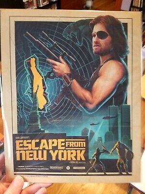 A4 A3 A2 A1 A0| Escape from New York Movie Poster Print T121