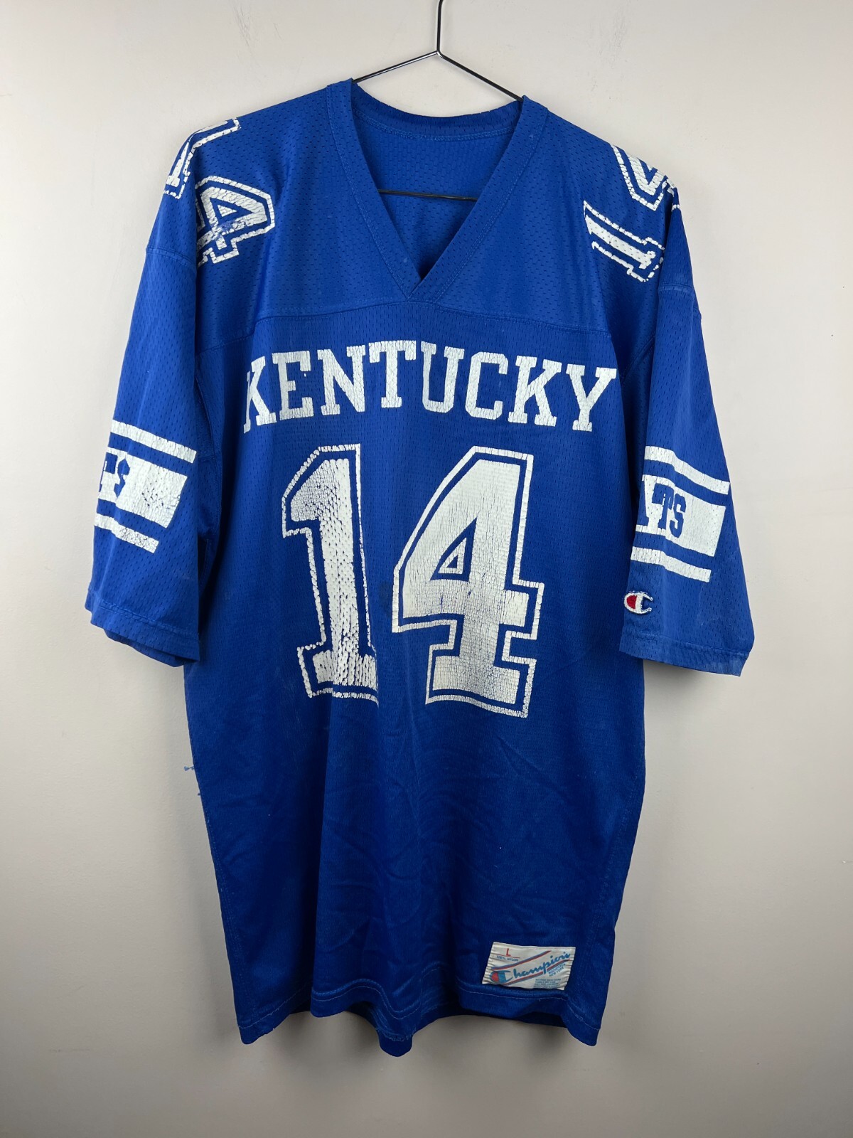 ☆New Era☆ New Era Football Jersey T-Shirt Kentucky Blue 14 $_57.JPG?set_id=880000500F