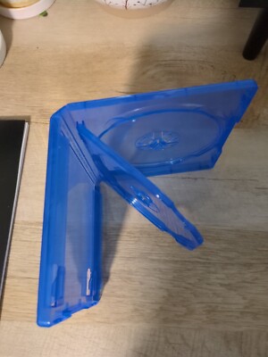 PlayStation 4 PS5 Game Case HOLDS 2 Disc Genuine Sony OEM Replacement CD DVD Box