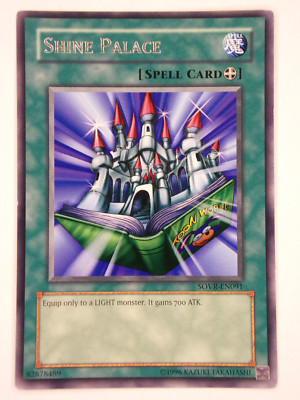 YuGiOh / Shine Palace / Rare / SOVR-EN091 / (LP) / Unlimited Ed