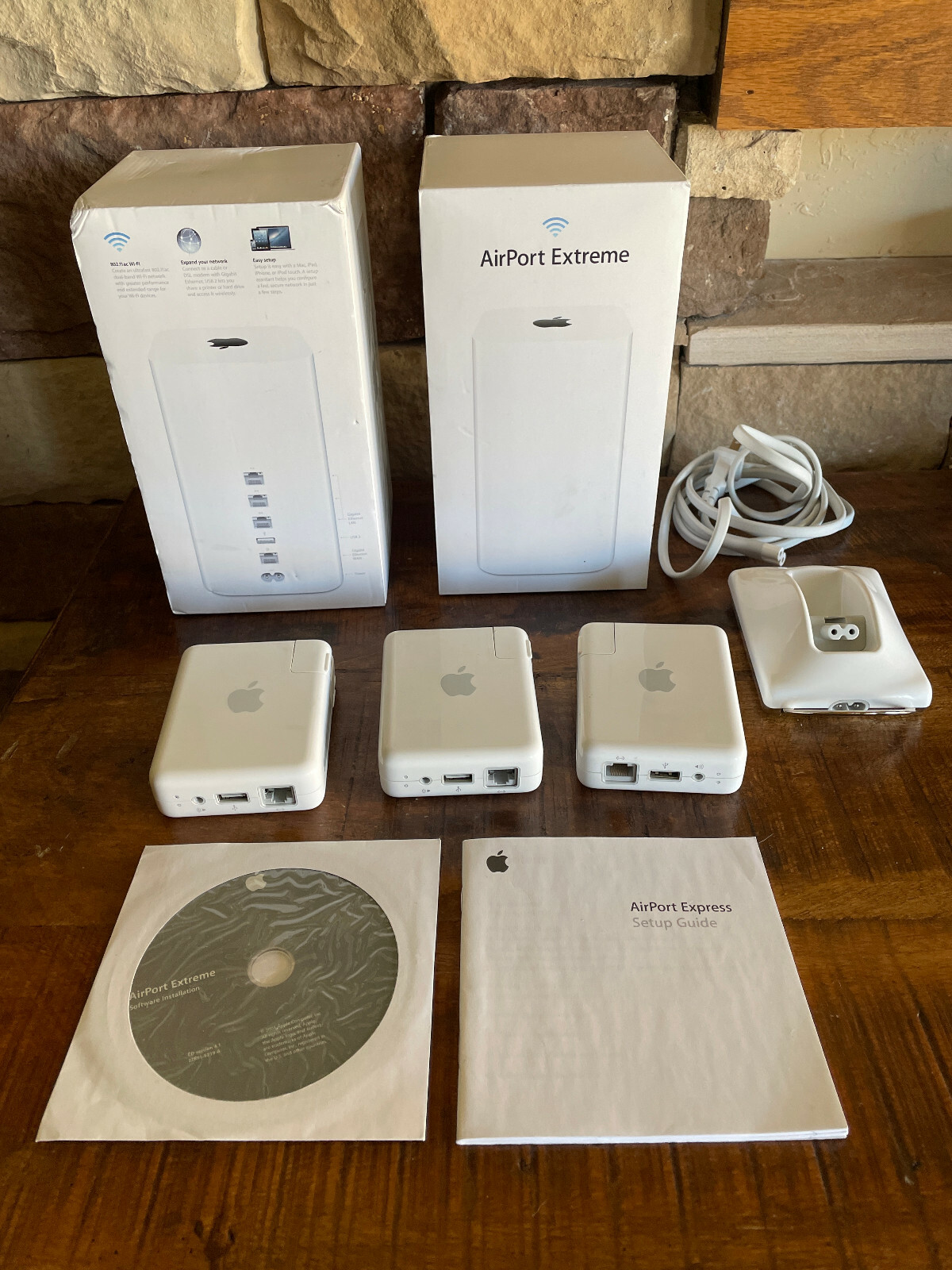 Apple AirPort Extreme AirPort Express WiFi Bundle