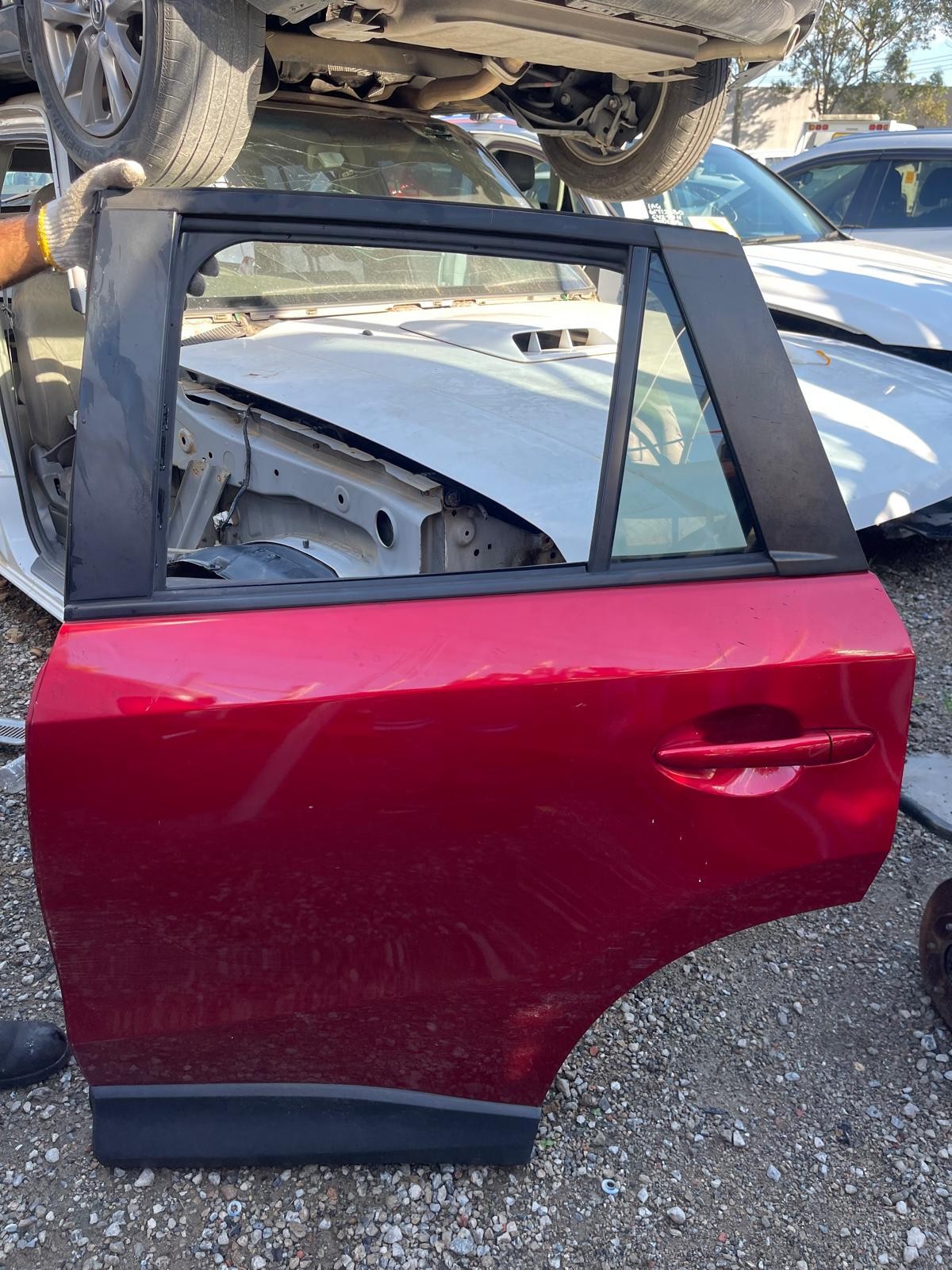 MAZDA CX5 KE 02/2012-12/2016 LEFT REAR DOOR RED 2013 Mazda CX-5