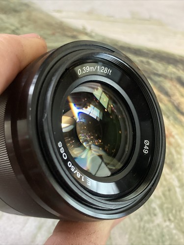 Sony SEL 50mm f/1.8 E OSS For Sony E-Mount (Black) SEL50F18 