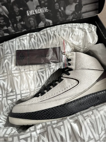 A Ma Maniere × Nike Air Jordan 2 Air Jordan 2 x A Ma Maniere 'Sail and Burgundy' Launch
