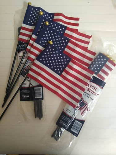 Akachafactory Stickerbogen 'Flagge Der USA' – Selbstklebend, 50x37 Mm, Zur Sammlungsordnung