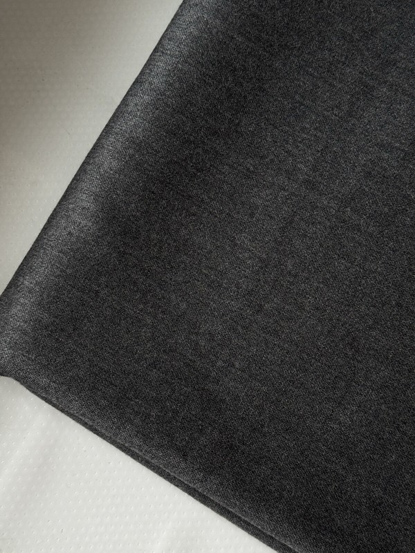 Designer Stoff Grau 2.70m Wolle Wollstoff Kaschmir Anteil Blazer NÃ¤Hen Italien