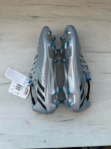 Adidas Messi 16.1 FG Blue Silver Metallic Football Soccer