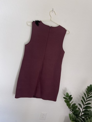 Pre-owned Dhruv Kapoor Anthropologie Sequined Textured Shift Mini Dress Sz M In Multicolor