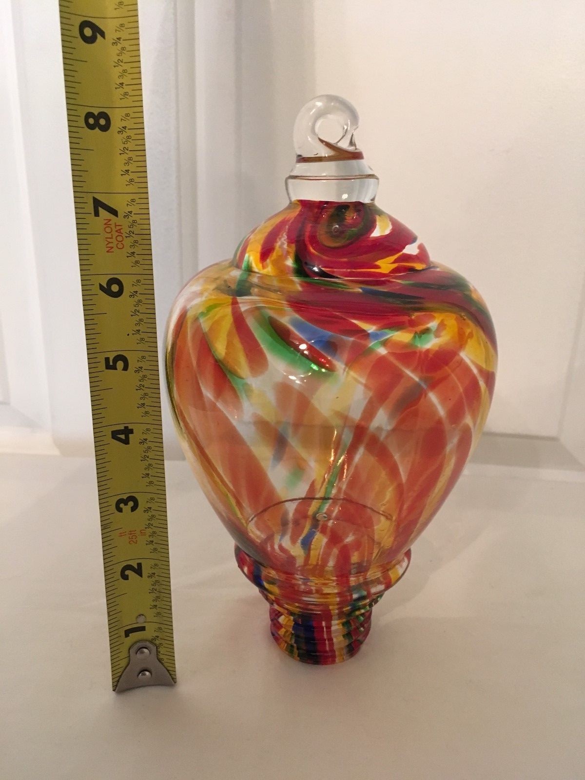GLASS HUMMINGBIRD FEEDER REPLACEMENT GLOBE (7)