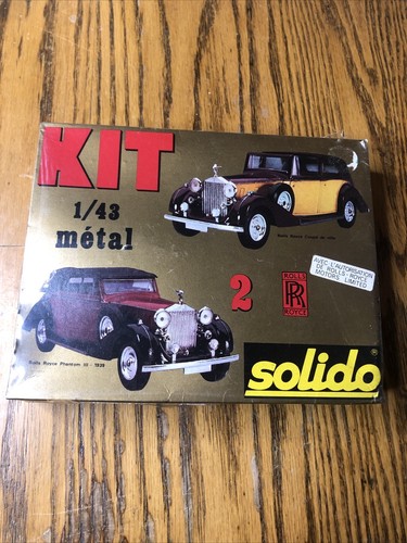 Kit Solido Metal, 2 Rolls-Royce para montar,Coupe de Ville