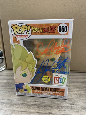 Dragonball-Z - Super Saiyan Goku 860 (3 Autographs) (Glow In Dark) (FA)