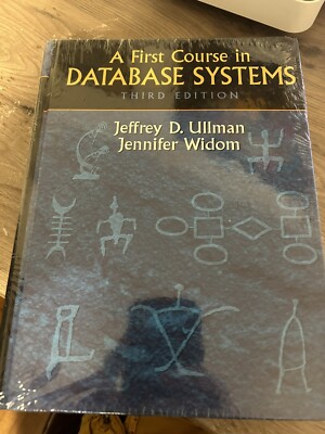 First Course in Database Systems 3e Hardback with Goal Access Kit New in Shrink