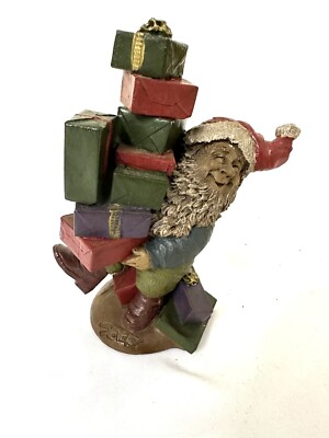 Kerry - Lee Sievers Cairn Studio Christmas Santa Elf Figurine COA & Story Card
