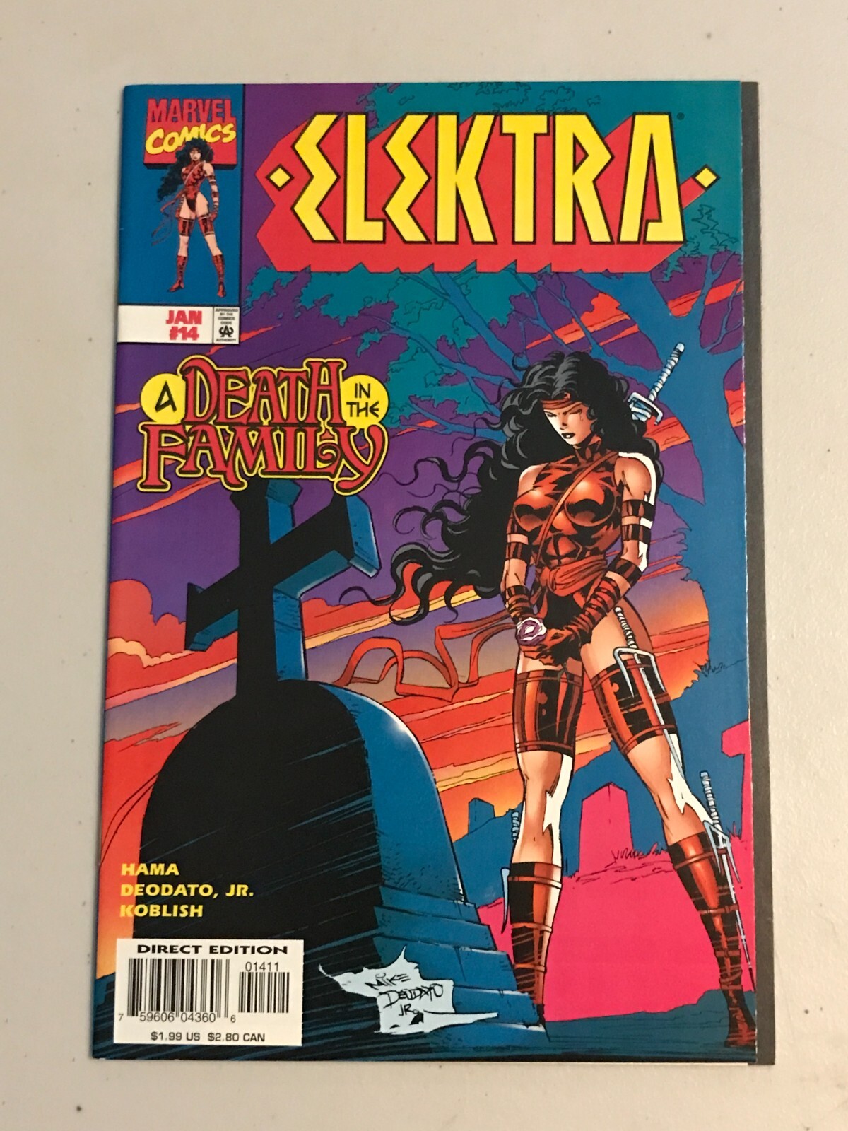 アメコミ・英語　ELEKTRA # 18 （MARVEL 1996）リーフ版 Elektra: The Complete Collection Review • AIPT