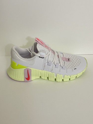 Nike Free Metcon 5 Training Shoes White Volt DV3950-104