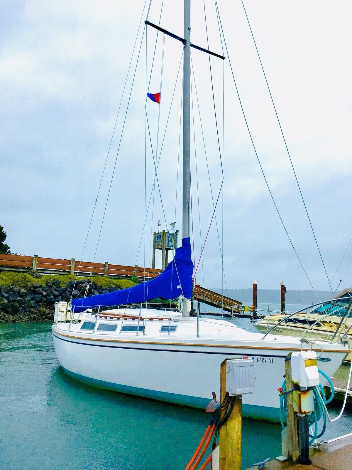 Catalina 30 Fresh from a major yard period. Moored In A Slip You Own!!