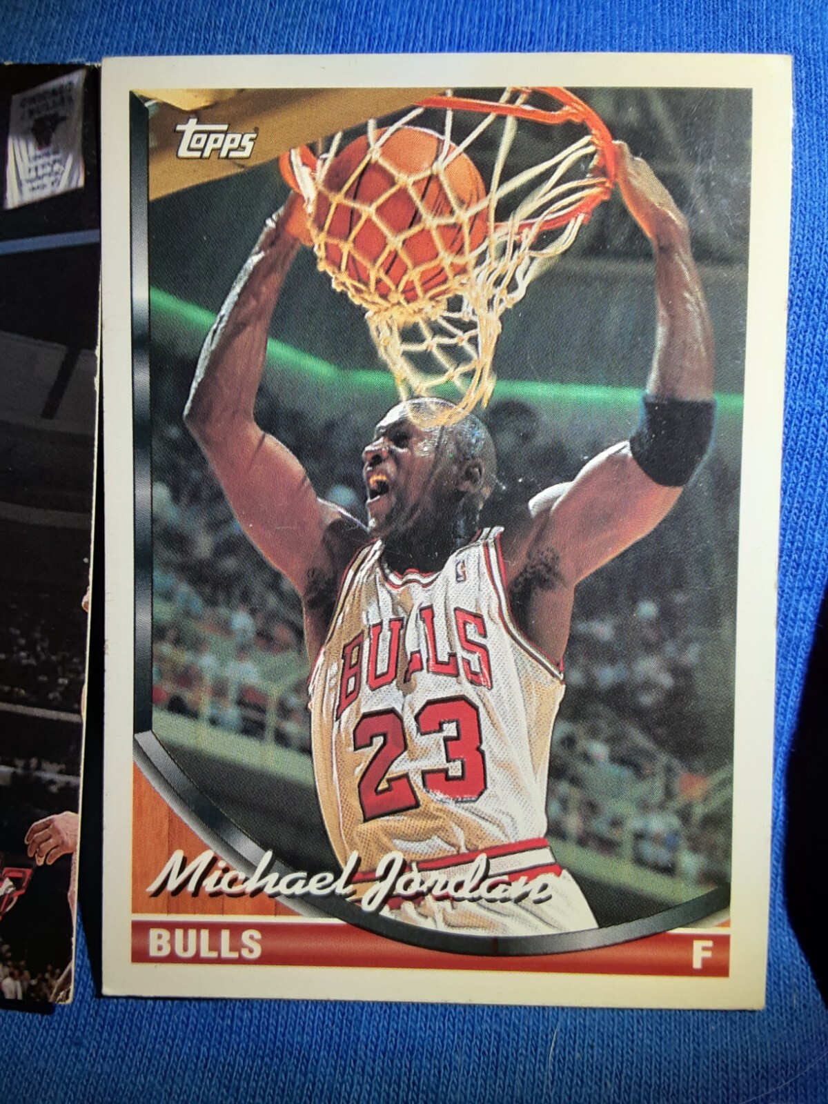 1993-94 Topps #23 Michael Jordan Error Card (DOB) Chicago