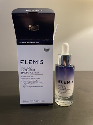Elemis Peptide4 Overnight Radiance Peel 30 ml 1 fl oz Full Size NIB