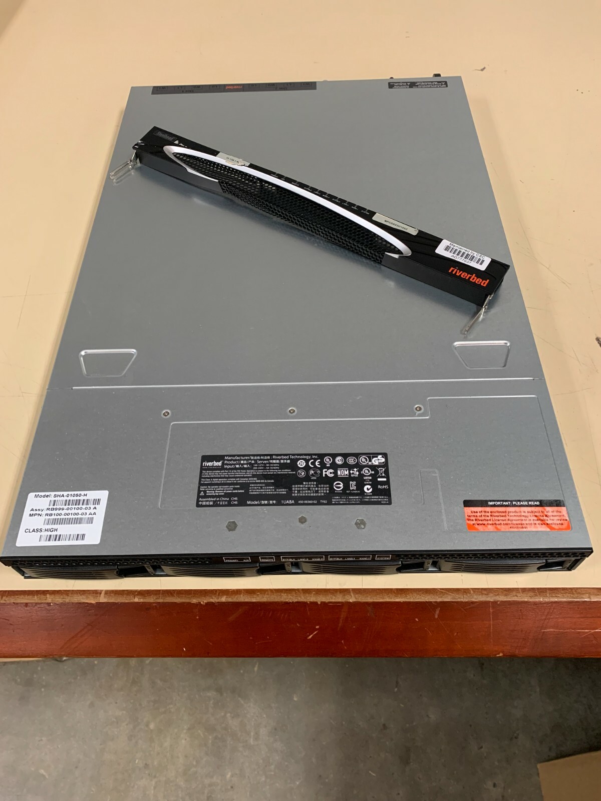 SHA-01050-H - RIVERBED STEELHEAD 1050 WAN APPLICATION