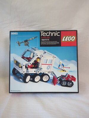 LEGO Technic Action Set Arctic Rescue Unit 8660 1986 Vintage Complete Box Manual