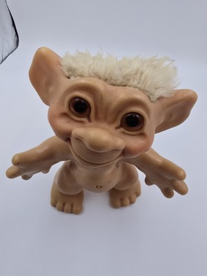 1964 dam things establishment troll Doll  12 Inch Tall With Swival Head 