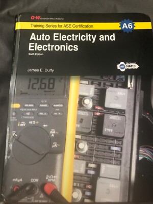 Auto Electricity and Electronics 6th edition like new