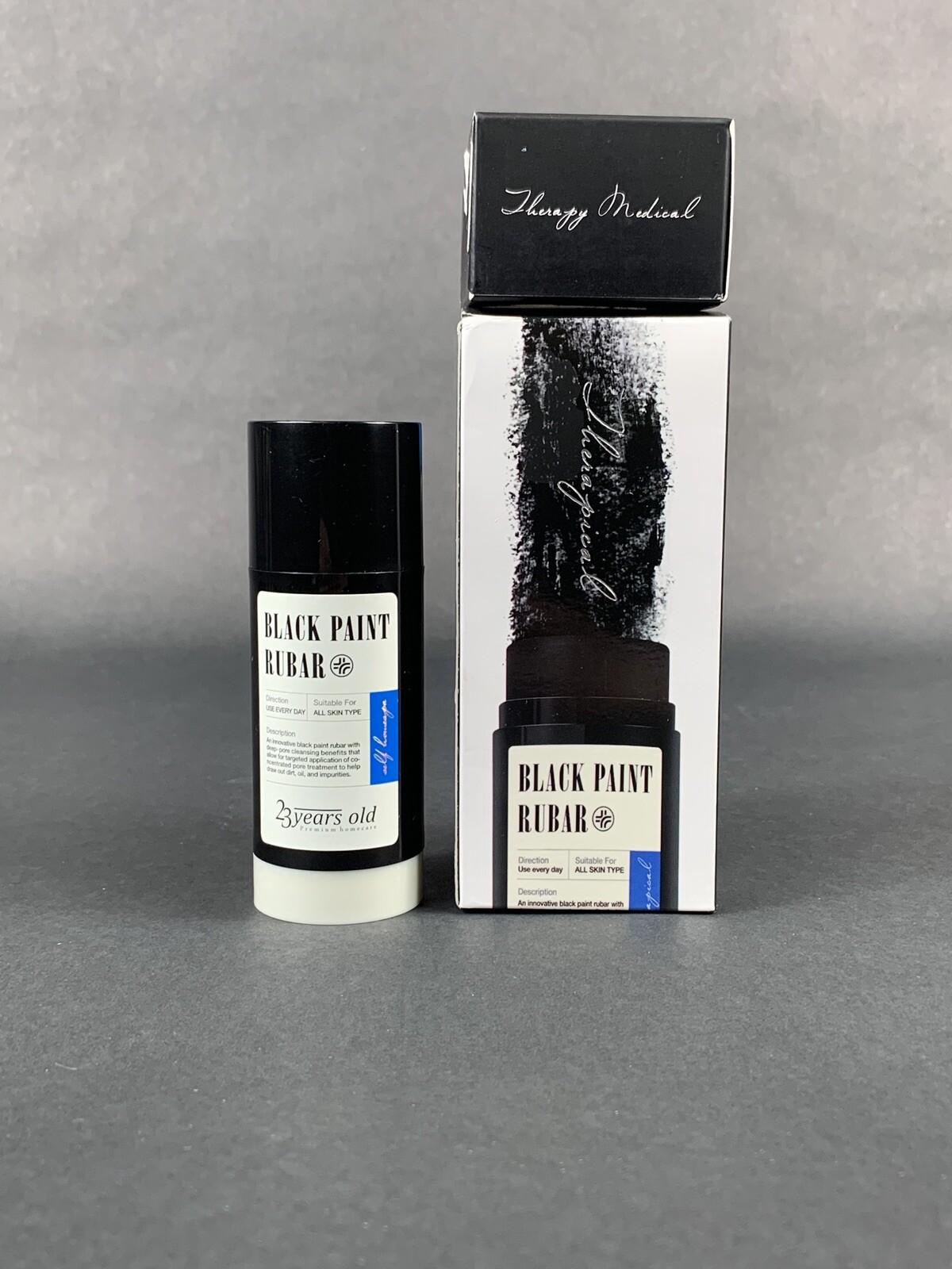 Black Paint Rubar - 23 Years Old - Cleanser Stick 1.59 Oz - Exp 9/2019 - NIB