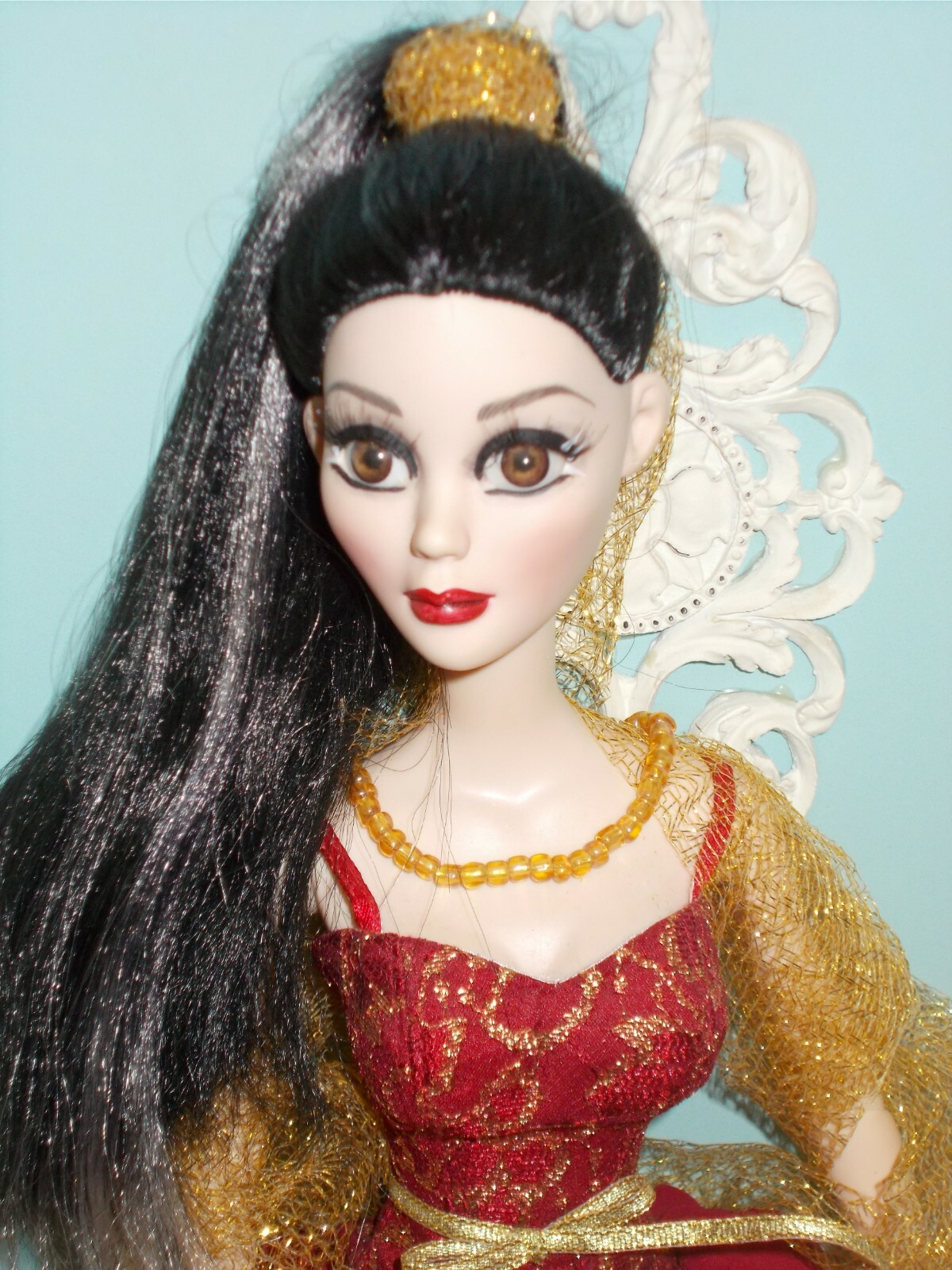 Tonner Evangeline Ghastly Midnight Sun Redressed OOAK