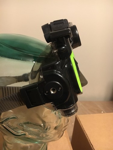 Liquid Image Underwater Digital Camera + Dive Mask 305 Hydra Series HD720P Green