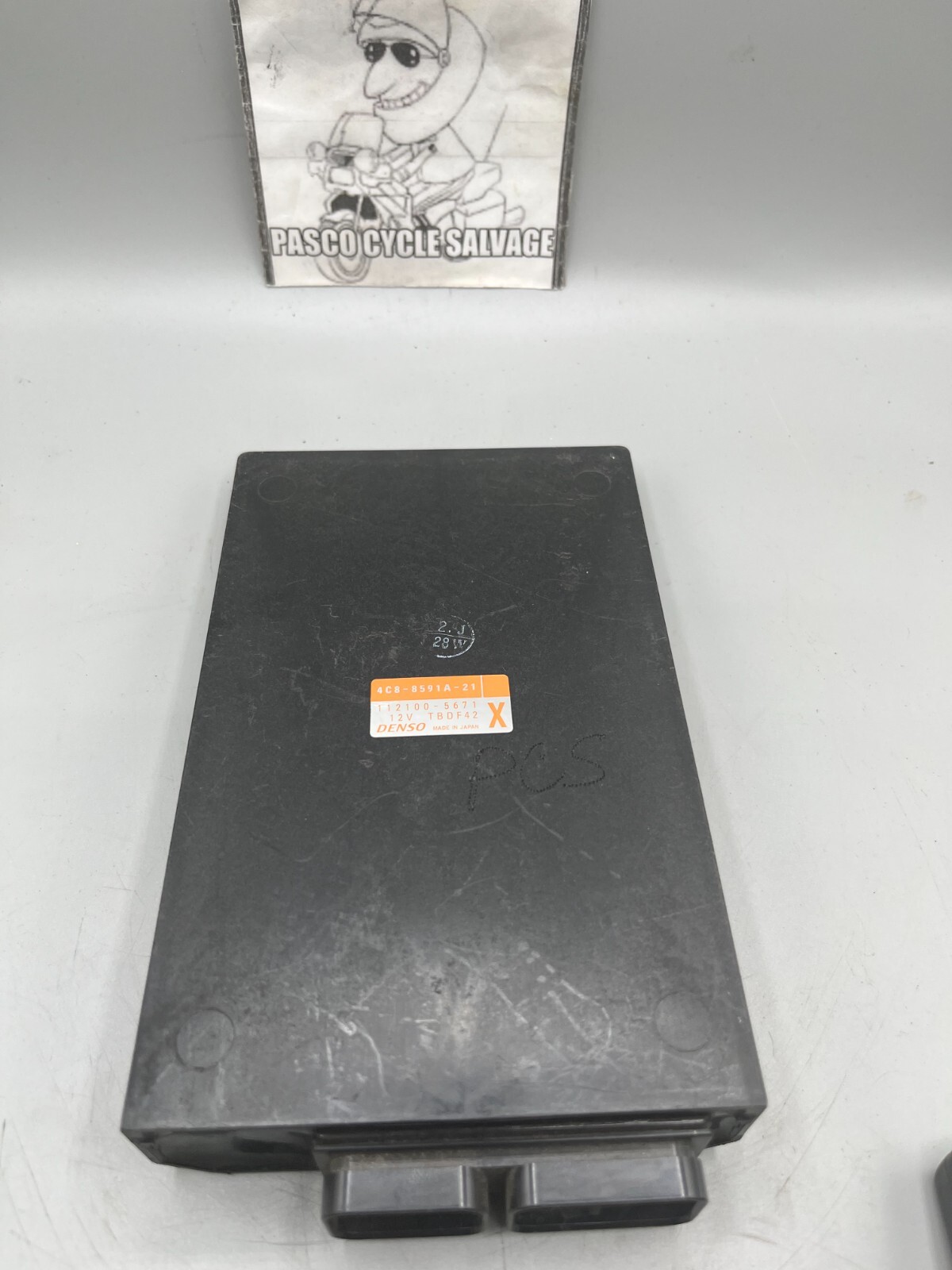 2007 Yamaha YZF R1 CDI ECU Black Computer Control Box 4C8 2007 Yamaha YZF R1 CDI ECU Black Computer Control Box 4C8