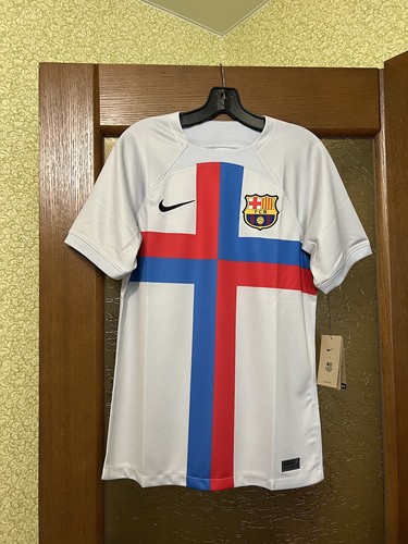 NIKE FC BARCELONA THIRD 22/23 RARE DN2713-043 SOCCER JERSEY