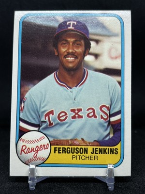 Ferguson Jenkins #622 1981 Fleer