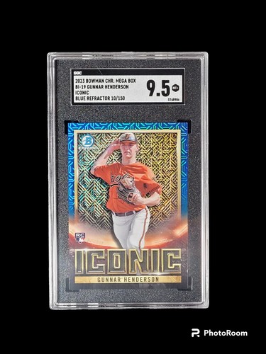 Gunnar Henderson 2023 Bowman Chrome Mega Box Iconic Blue Gunnar Henderson 2023 Bowman Chrome Mega Box Iconic Blue