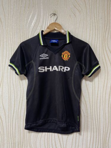 沸騰ブラドン 1999 1998 UNITED MANCHESTER AWAY SOCCER SHIRT FOOTBALL ウェア