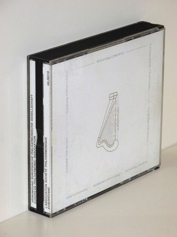2xcd Vereinigung EuropÃ¤Ische Philharmonische Gesellschaft Luxemburg 1985 Menuhin